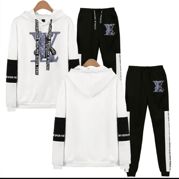 Women's Winter Casual High Quality Sweatshirt Set Hoodie+Sweatpant 2 Pcs NWOT - Picture 3 of 12